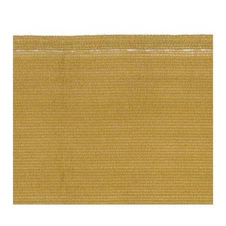 RETE OMBREGGIANTE FORTE BEIGE MINIROLL STARS PE GR/MQ 130 L.MT 10 H.CM 100