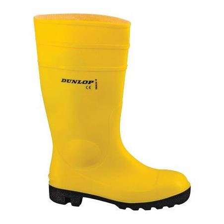 STIVALE PVC ANTINFORTUNIO WORK-ITS DUNLOP GIALLO S5 46