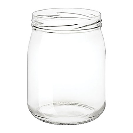 VASO VASETTO BARATTOLO  VETRO  MM  82 ML 580