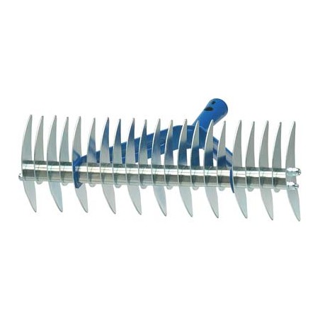 RASTRELLO AERATORE DOPPIO ACCIAIO DENTI 11/21 CM 39 O.MM 26