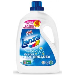 DETERSIVO LAVATRICE LIQUIDO BREZZA MEDITERRANEA 40 LAVAGGI 2 LITRI