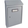 CASSETTA POSTA TRADIZIONE EGIZIA MINI ACCIAIO VERN GRIGIO MM 175X50 H.MM 260