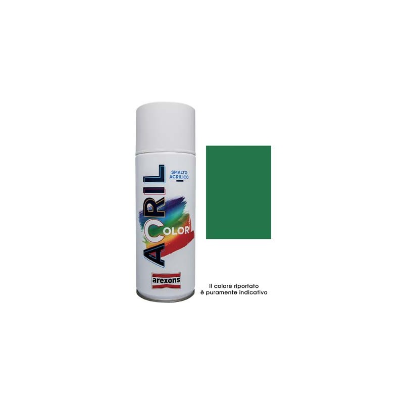 SMALTO SPRAY ACRIL COLOR AREXONS VERDE MENTA RAL 6029 ML 400