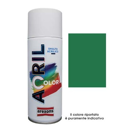 SMALTO SPRAY ACRIL COLOR AREXONS VERDE MENTA RAL 6029 ML 400