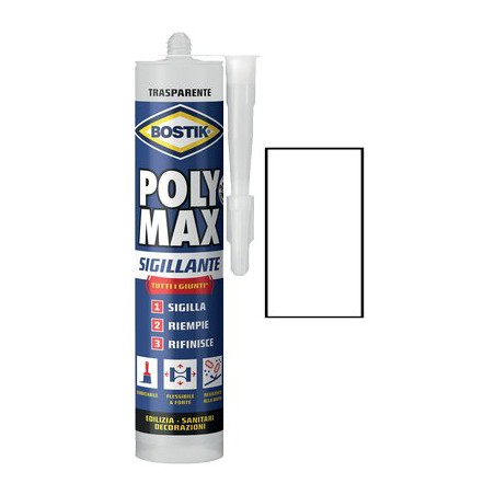 BOSTIK POLYMAX SIGILLANTE TRASPARENTE ML 280