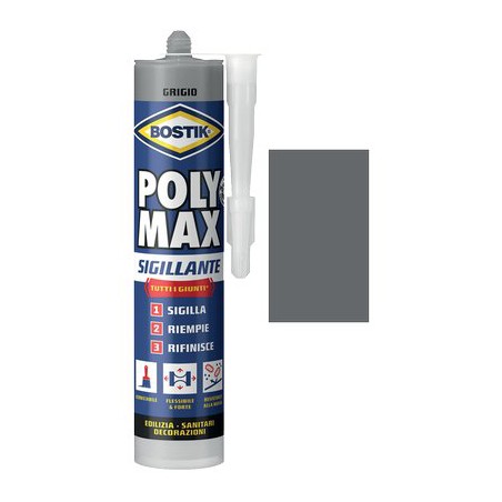 BOSTIK POLYMAX SIGILLANTE GRIGIO ML 280