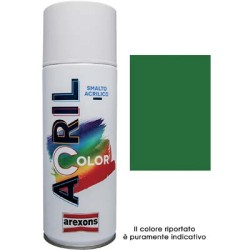 SMALTO SPRAY ACRIL COLOR AREXONS VERDE FOGLIA RAL 6002 ML 400