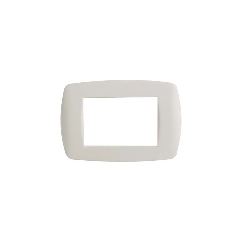 PLACCA COPRIFRUTTI MILLENIUM MARLANVIL BIANCO POSTI 3 MM 122X83