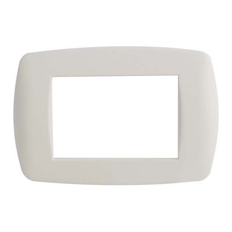 PLACCA COPRIFRUTTI MILLENIUM MARLANVIL BIANCO POSTI 3 MM 122X83